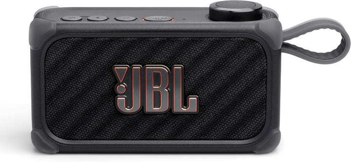 JBL | Bandbox Solo Compact AI-Powered Practice amp & Speaker with Built-in Practice Tools, Big LED Pixel Screen - Black | JBLBANDBOXSOLOAM