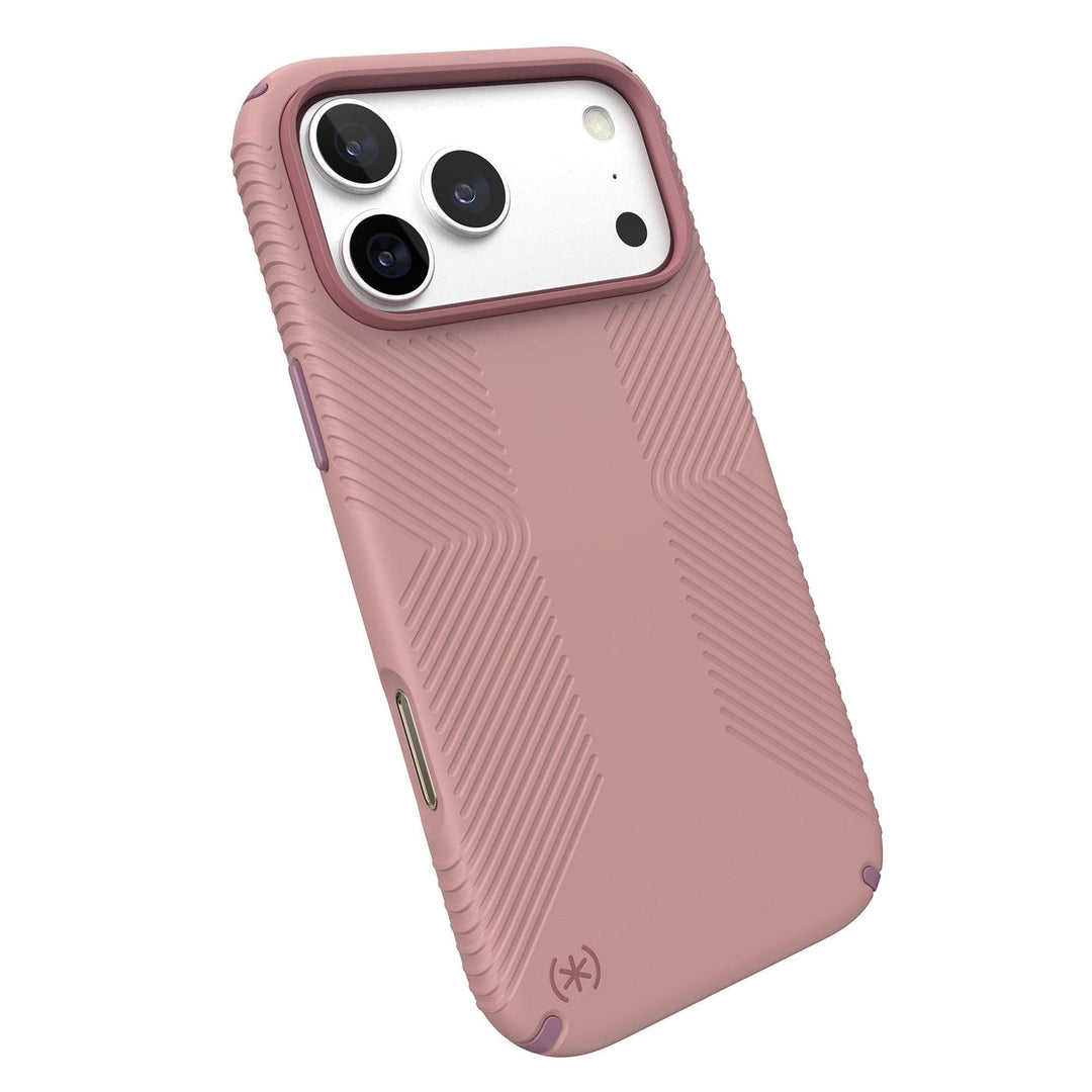Speck | Presidio2 Grip MagSafe Case for iPhone 18 Pro Max / 17 Pro Max - Quiet Blush | 151108-3291