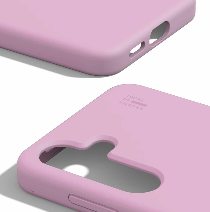 Ideal of Sweden | Silicone Case Compatible w/MagSafe Bubblegum for Samsung Galaxy S25 / Galaxy S24 - Pink | 120-9284
