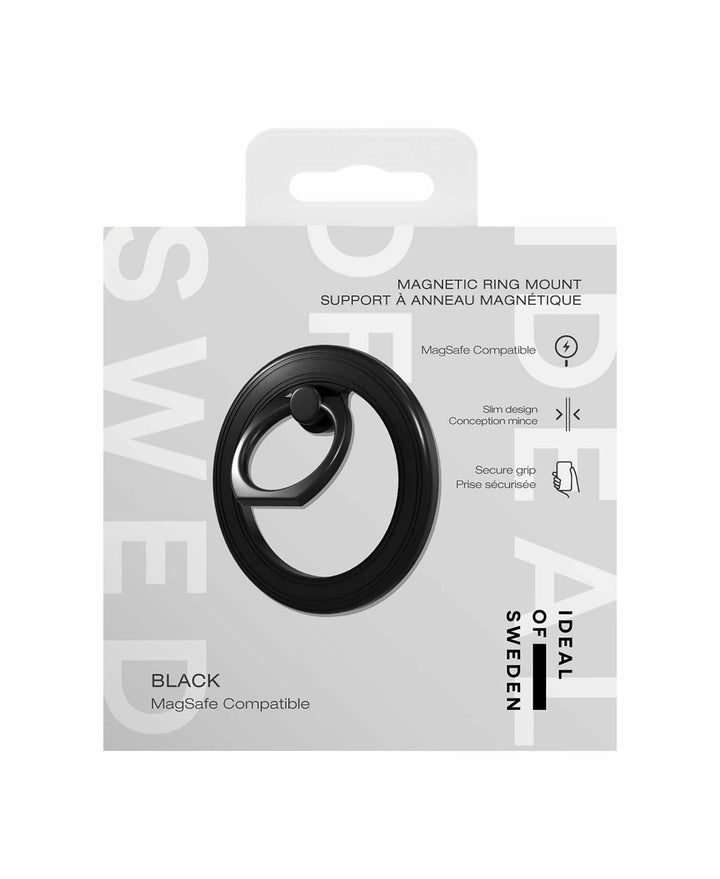 /// Ideal of Sweden | Magnetic Ring Mount MagSafe - Black | IDMRMMS2301