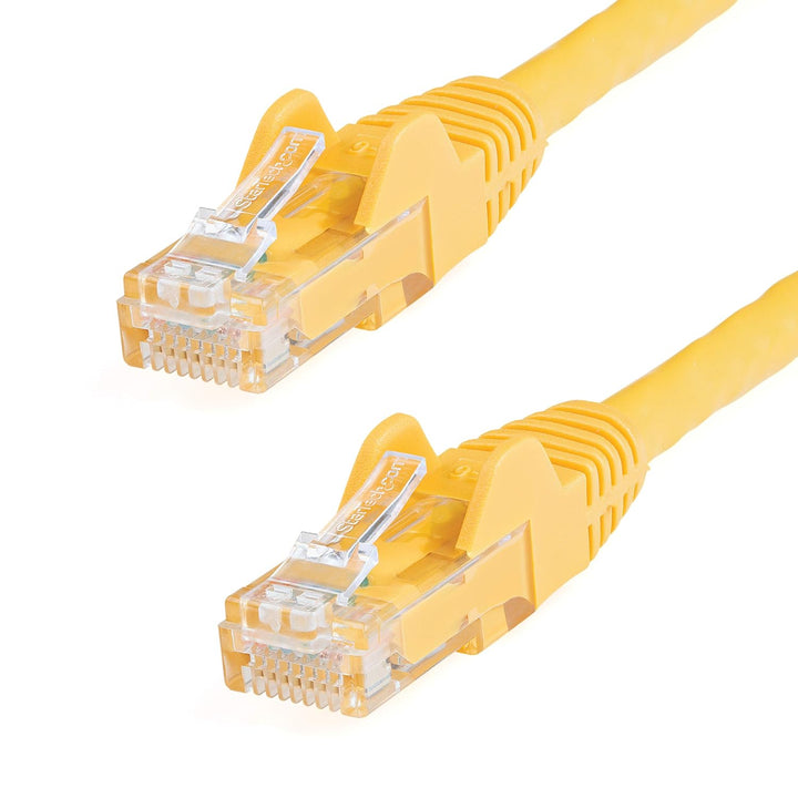 StarTech | Ethernet cable delivers Multi Gigabit 1/2.5/5Gbps 1ft CAT6 - Yellow |