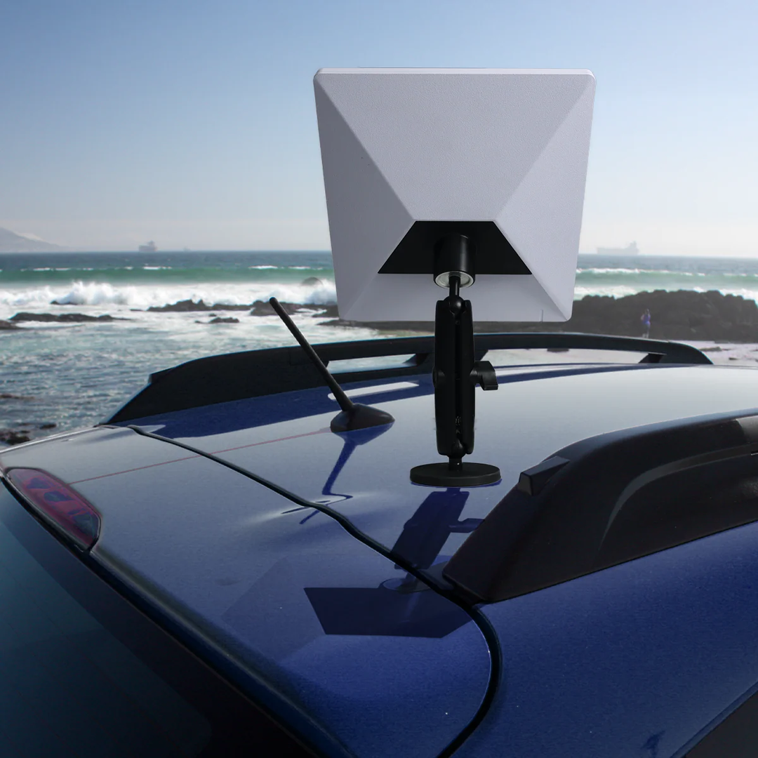 Mighty Mount | Heavy Duty Magnetic Mount For Starlink Mini - Black | M9560-B4