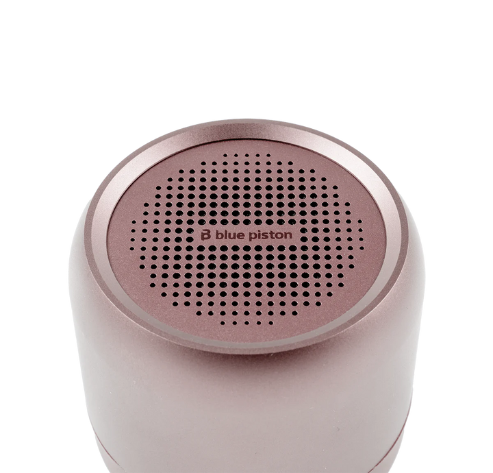 LOGiiX | Blue Piston Wave - Bluetooth Speaker - Blush Pink | LGX-13694