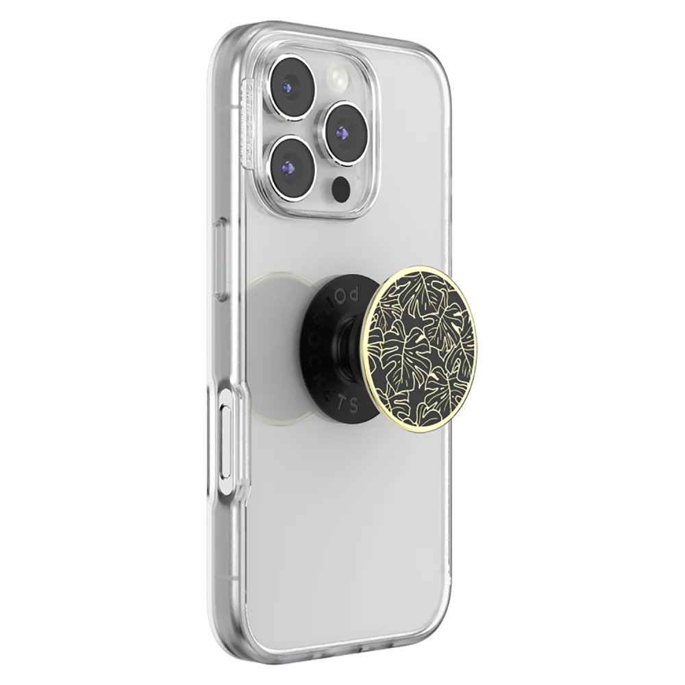 PopSockets | PopGrip Monstera - Black | 809037