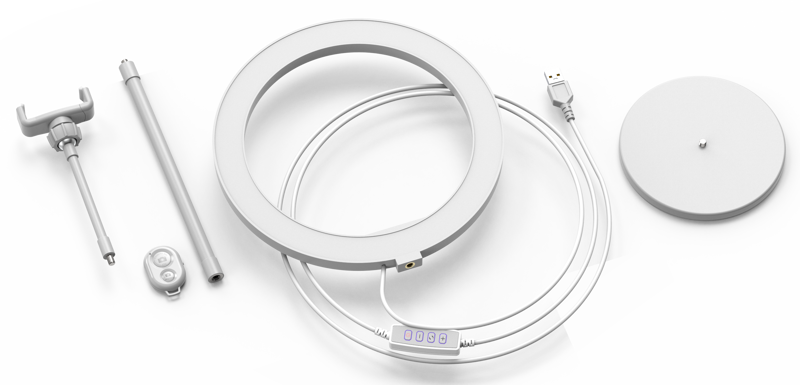 Digipower | Go Viral My Story Creation Kit - White | DPVRLK10