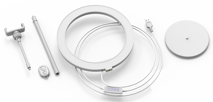 Digipower | Go Viral My Story Creation Kit - White | DPVRLK10