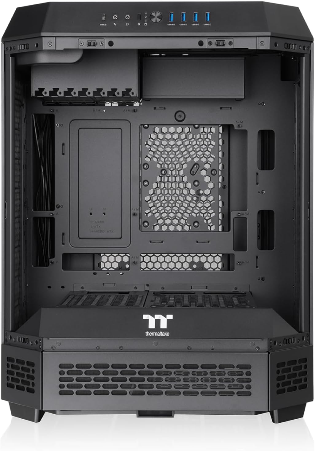 Thermaltake | The Tower 600 Mid Tower 3x3mm TG CS - Black Retail | CA-1Z1-00M1WN-00