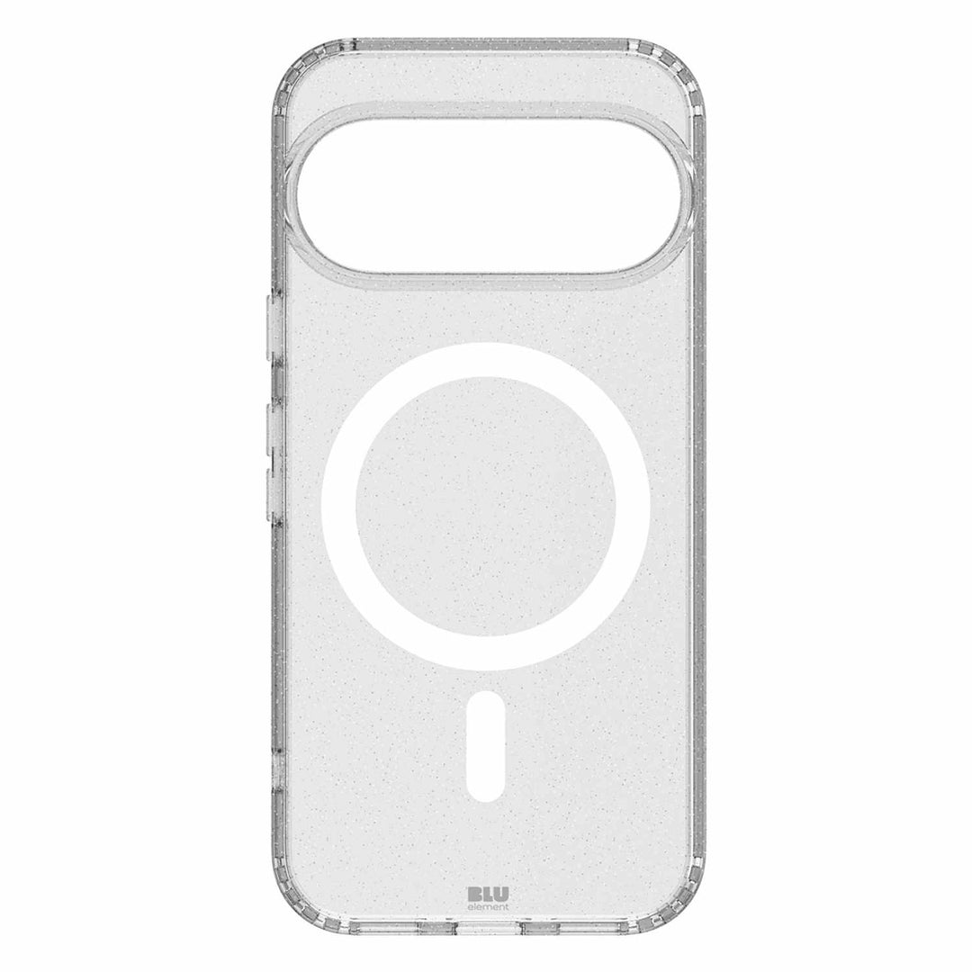 Blu Element | Dropzone Rugged Glitter Case w/Magnets for Google Pixel 11 - Clear | BEPIXDZRG261