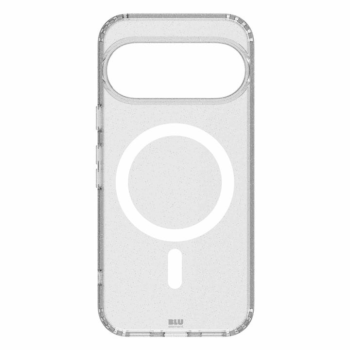 Blu Element | Dropzone Rugged Glitter Case w/Magnets for Google Pixel 11 - Clear | BEPIXDZRG261