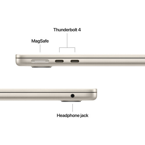 Apple | MacBook Air 13" M5 chip 16GB / 512GB / SSD English - Starlight | MDHA4LL/A