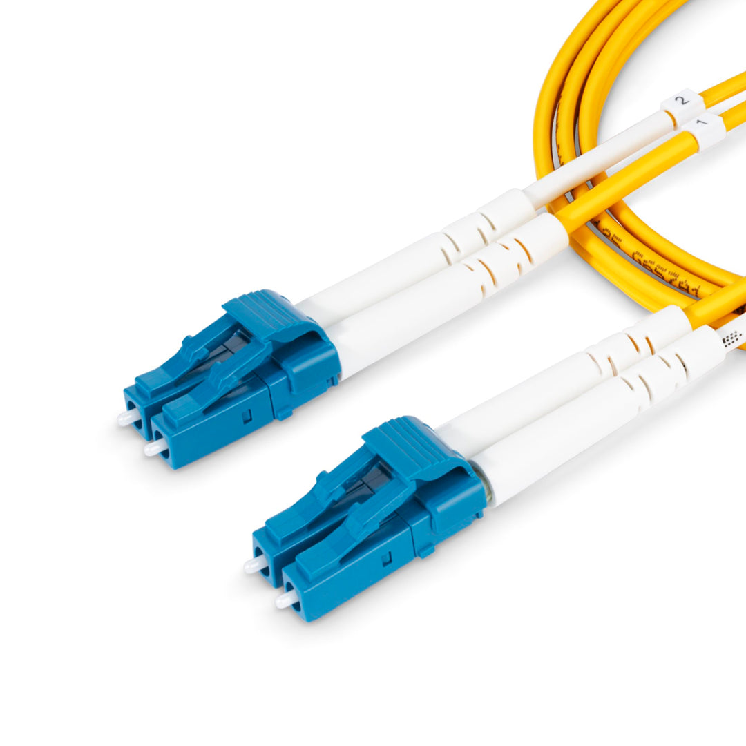 StarTech | Single Mode Fiber Cable supports 10G networks and CWDM 164ft LC/LC-UPC OS2 | SMDOS2LCLC50M