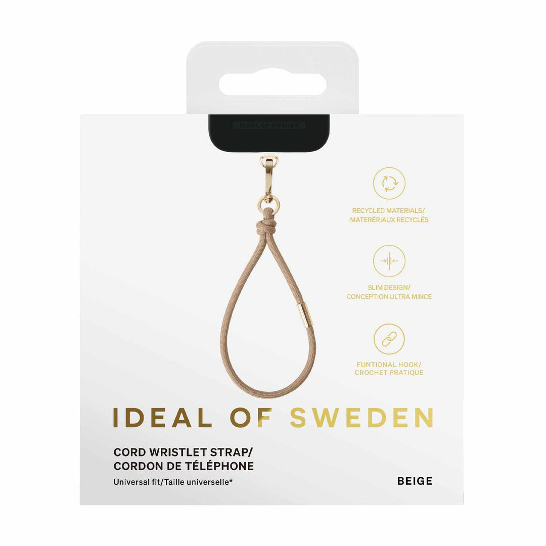 Ideal of Sweden | Phone Wristlet Strap - Beige | IDCDW128
