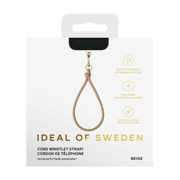 Ideal of Sweden | Phone Wristlet Strap - Beige | IDCDW128
