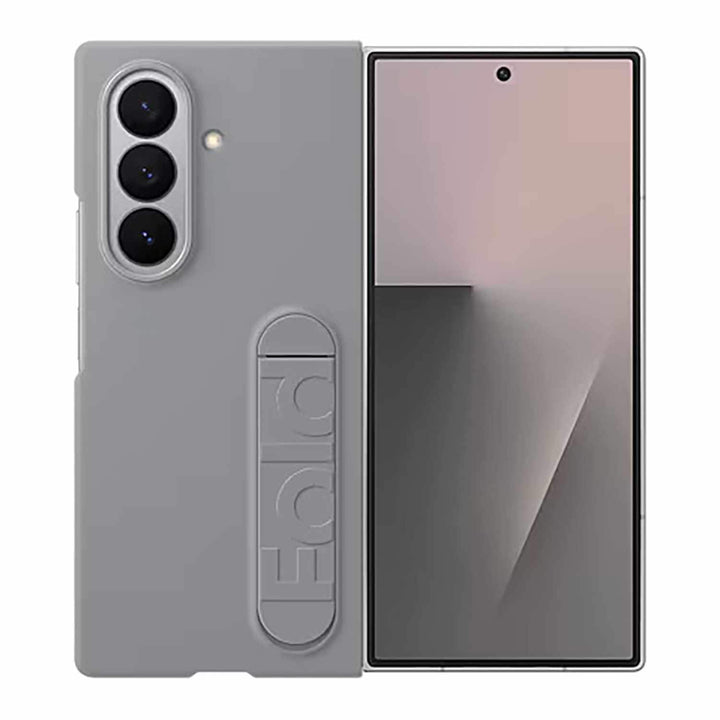 Samsung | Silicone Standing Grip Case for Samsung Galaxy Z Fold 7 - Gray | EFMF966CJEGCA