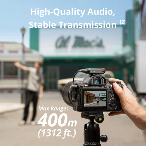 DJI | Mic Mini 2-Person Compact Wireless Microphone System for Camera & Smartphone (2.4 GHz) | CP.RN.00000433.03
