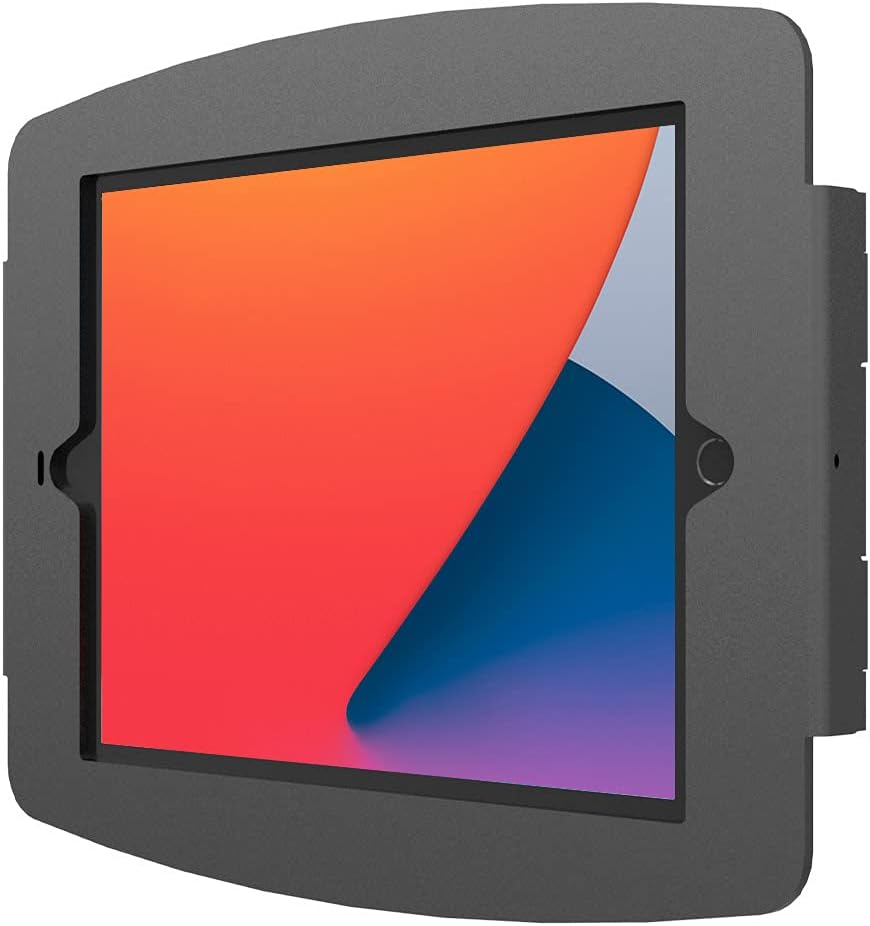 Compulocks | Space Enclosure Counter Stand or Wall Mount iPad 10.2" - Black | 102IPDSB