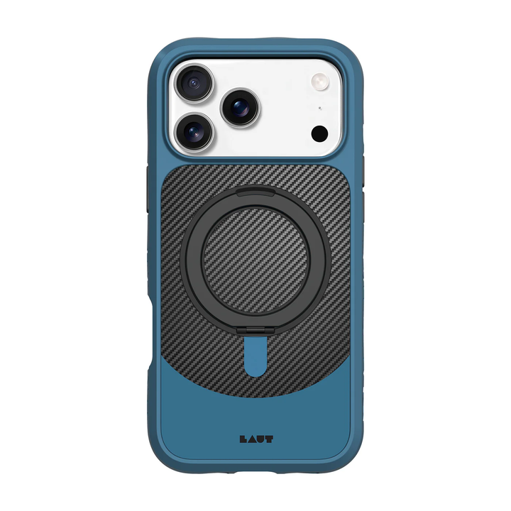 LAUT | Carbon Matter MagSafe for iPhone 17 Pro Max - Frozen Blue | L_IP25D_CM_BL