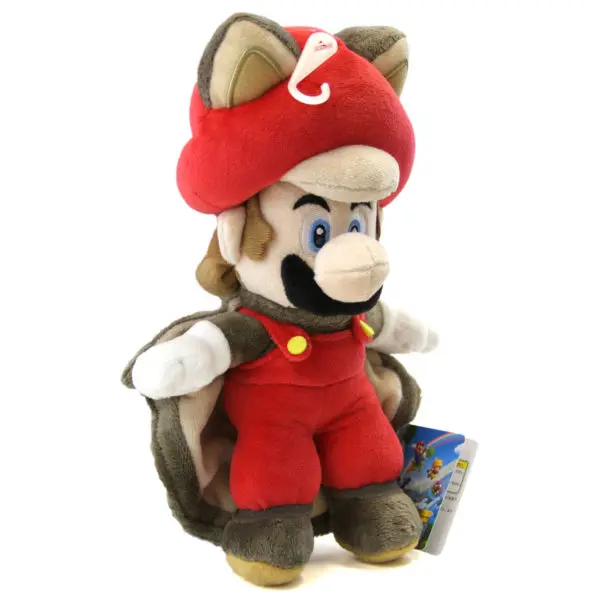 Little Buddy | Flying Squirrel (Musasabi) Mario Official New Super Mario Bros 9" Plush