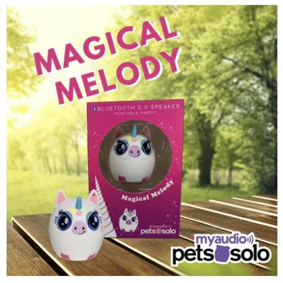 My Audio Pet | Bluetooth Speaker Solo - Magical Melody the Unicorn | Solo-Mag