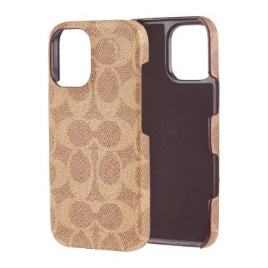 Coach | Slim Wrap Signature C Case iPhone 16 - Tan | 15-13361