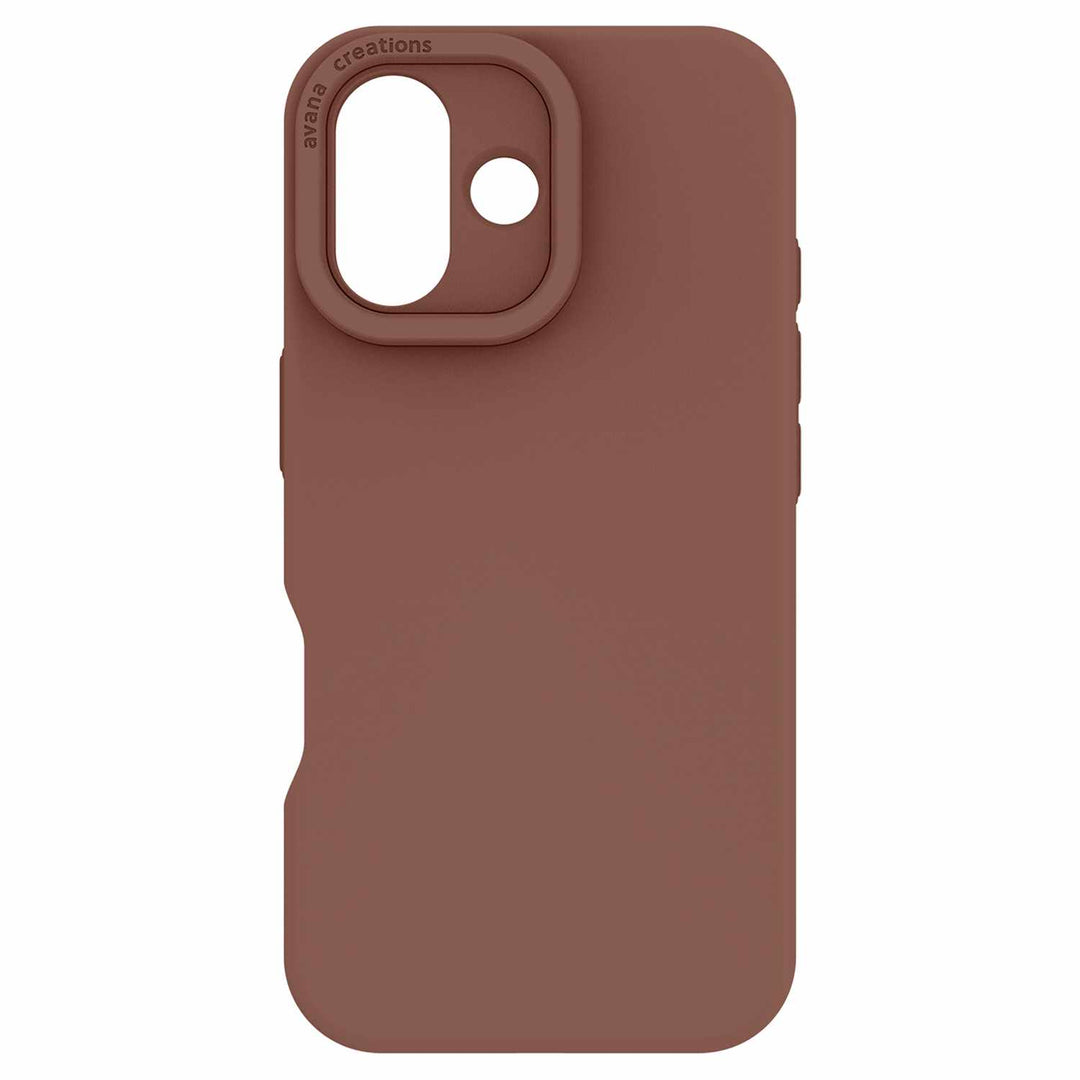 Avana | Velvet MagSafe Case iPhone 17 - Mocha | AP7NAVSIKMOCC