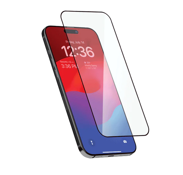 LOGiiX | Phantom Glass Edge-to-Edge for iPhone 15 / 16 Plus - Clear | LGX-13853 TRANSITION TO DEVIA
