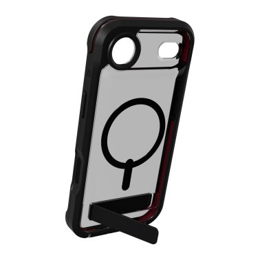 ZAGG | Graphene Rainier Snap Kickstand iPhone 17 Air Case - Smoke Black | 702319173