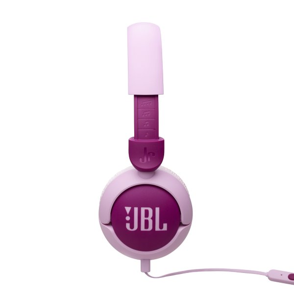 JBL | Junior 320 Wired On-Ear Headphones - Purple | JBLJR320PURAM
