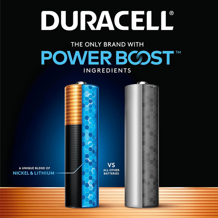Duracell | Coppertop Double AA Batteries with Power Boost Ingredients 24 Count - 1 Pack | MN1500B24Z