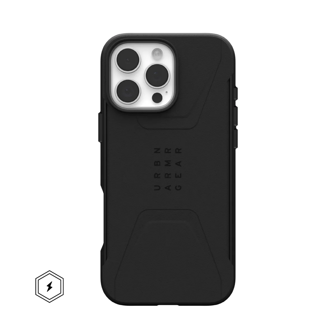 UAG | Civilian MagSafe Case iPhone 16 Pro Max - Black | 15-13212