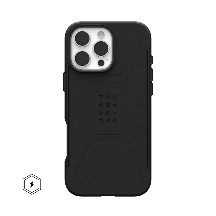 UAG | Civilian MagSafe Case iPhone 16 Pro Max - Black | 15-13212