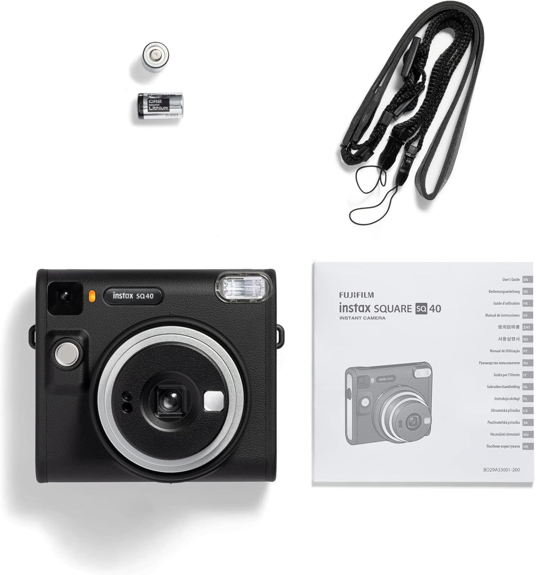 Fujifilm | Instax Square  SQ40 Instant Camera - Black | 16802814