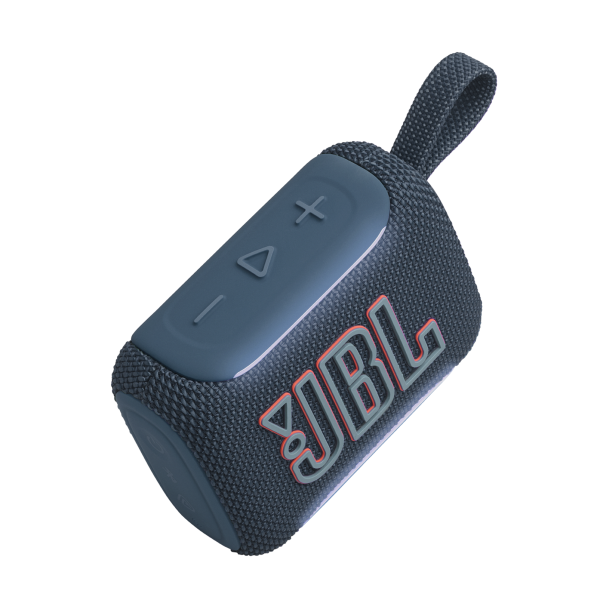 JBL | Go 5 Waterproof Bluetooth Wireless Speaker - Blue | JBLGO5BLUAM