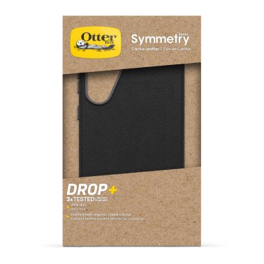 Otterbox | Symmetry Cactus Leather Series Case Samsung Galaxy S25+ - Black Noir Ash | 77-97445