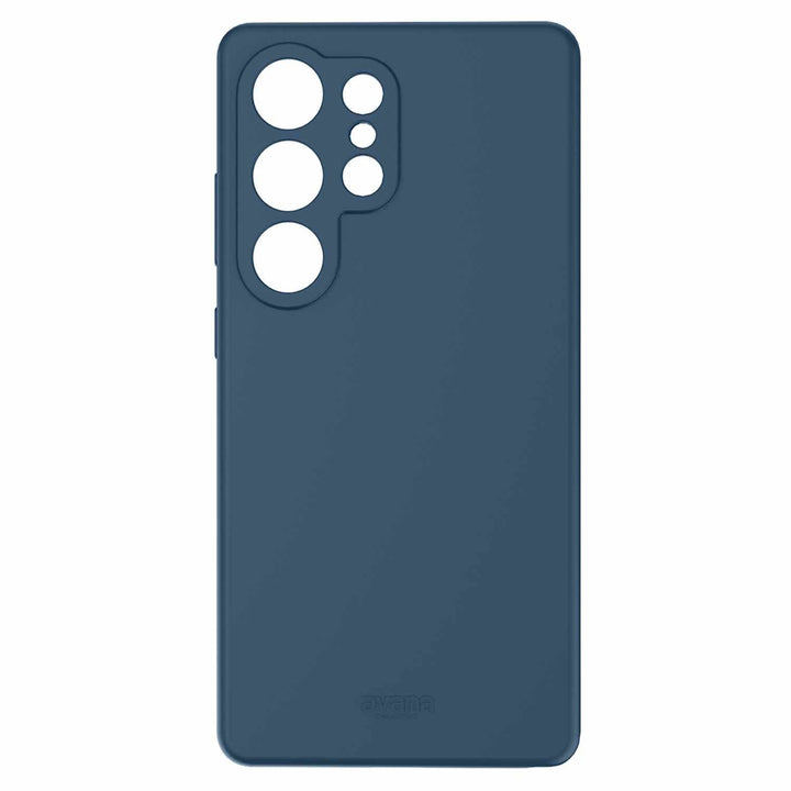 Avana | Velvet Case Compatible w/MagSafe for Samsung Galaxy S25 Ultra -  Navy Blue | 120-9306