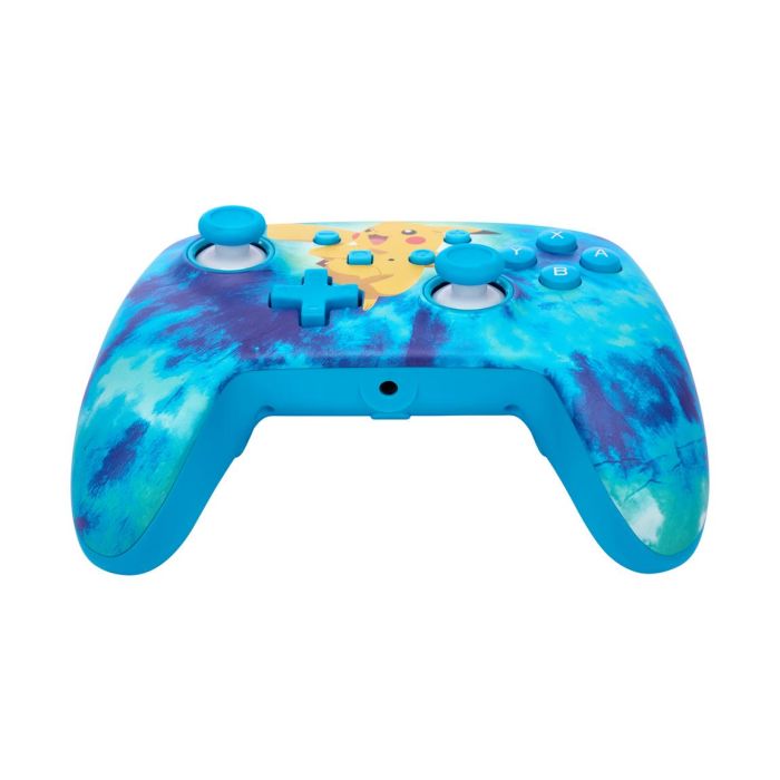 PowerA | Enhanced Wired Controller for Nintendo Switch - Tie Dye Pikachu (Blue) | NSGP0090-01