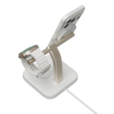 Mophie | Wireless 3in1 Qi2 Charging Stand - White | 401319764