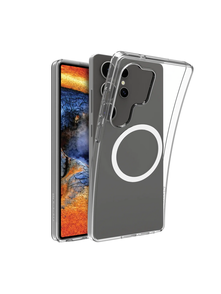 //// Dbramante1928 | Greenland Pro Qi2 for Samsung Galaxy S25 Ultra -  Clear | GPSUCL00U755