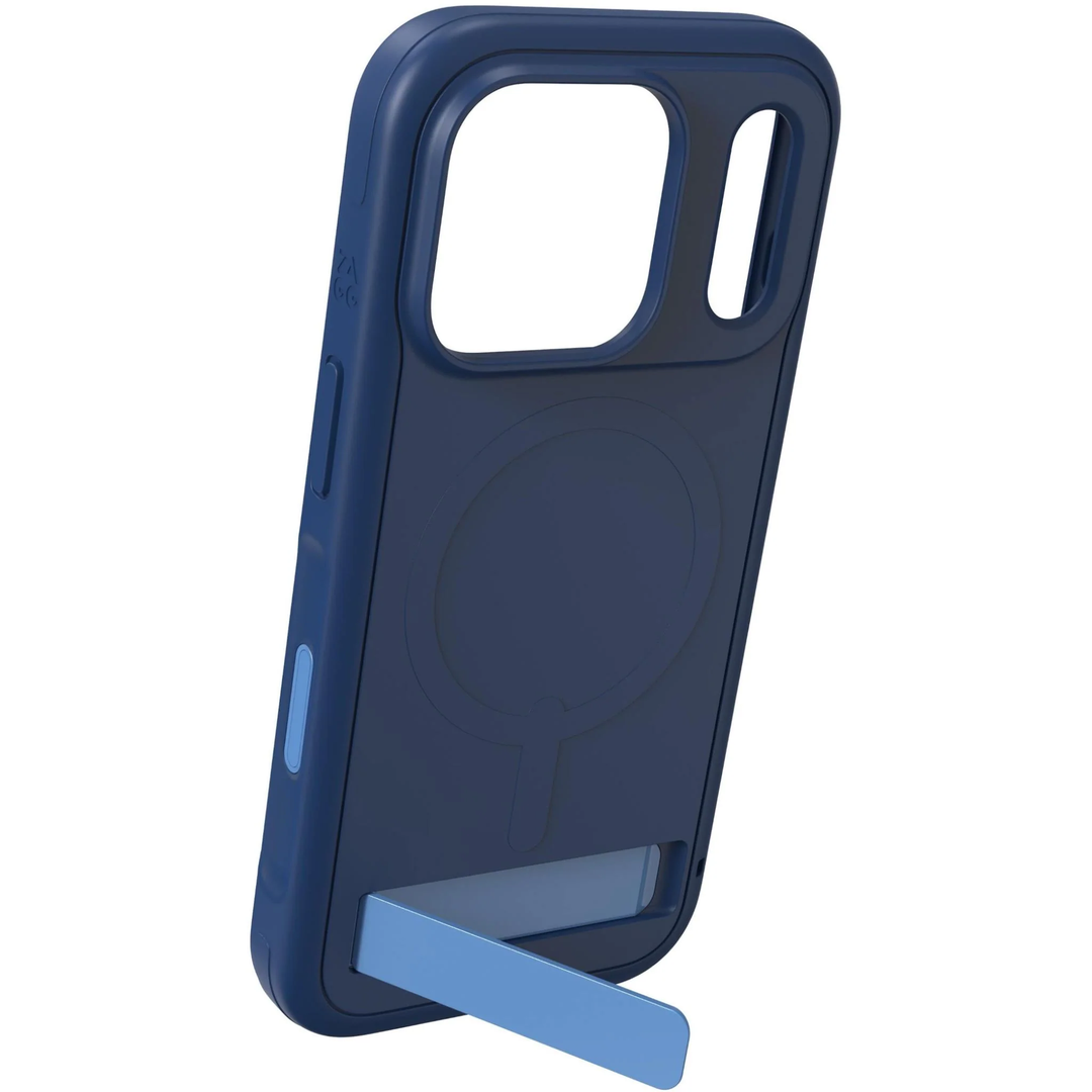 ZAGG | Graphene Sedona Snap iPhone 18 Pro/17 Pro Kickstand Case - Navy | 702322369