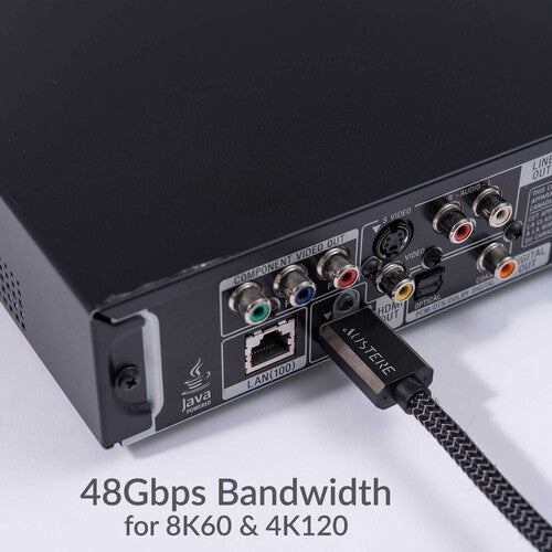 Austere | VII Series 8K HDMI 2.1 ARC Cable 8.2 ft / 2.5m - Black | 7S-8KHD2-2.5M