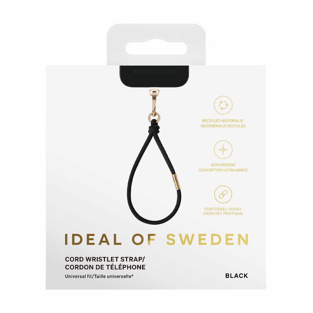 Ideal of Sweden | Phone Wristlet Strap - Black | IDCDW01