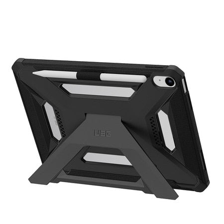 UAG | Scout+ Case with Kickstand for iPad 11 2025 (11th Gen)/ iPad 10.9 10th Gen (2022) - Black | 124495114040