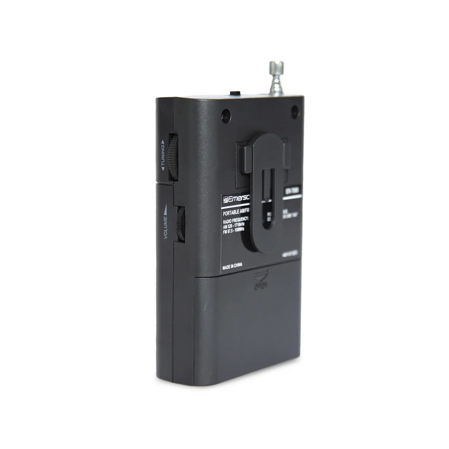 Emerson | Portable AM/FM Radio with Built-in Speaker | ER-7000