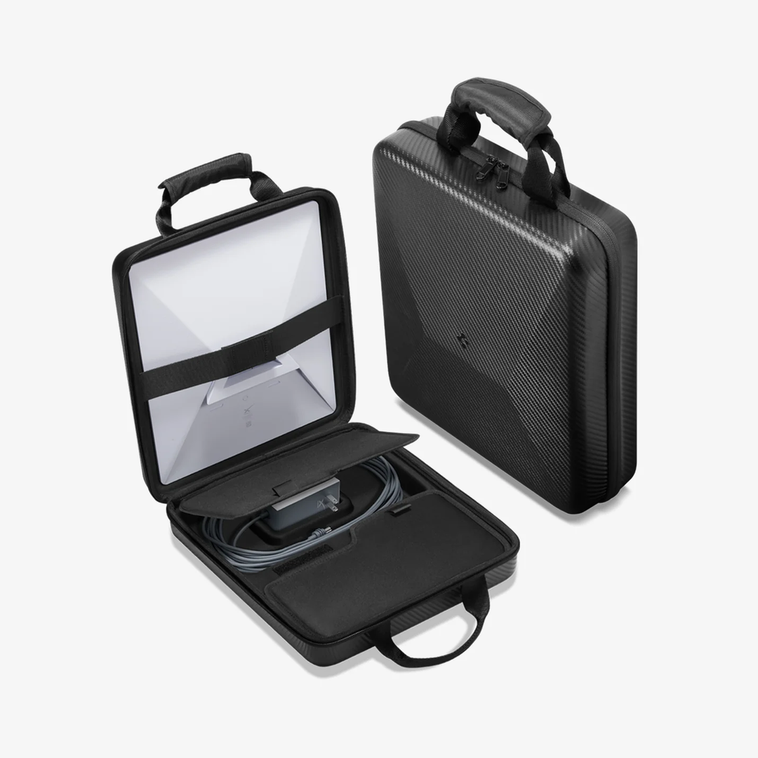Spigen | Mini Spigen SpaceX Carrying Case - Carbon | AFA09372