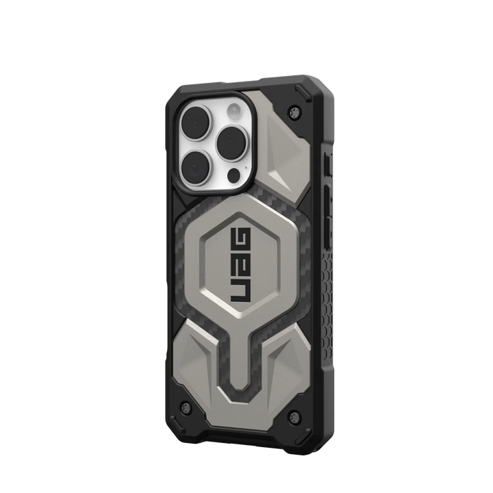 UAG | Monarch Pro MagSafe Case iPhone 16 Pro - Titanium | 15-13196
