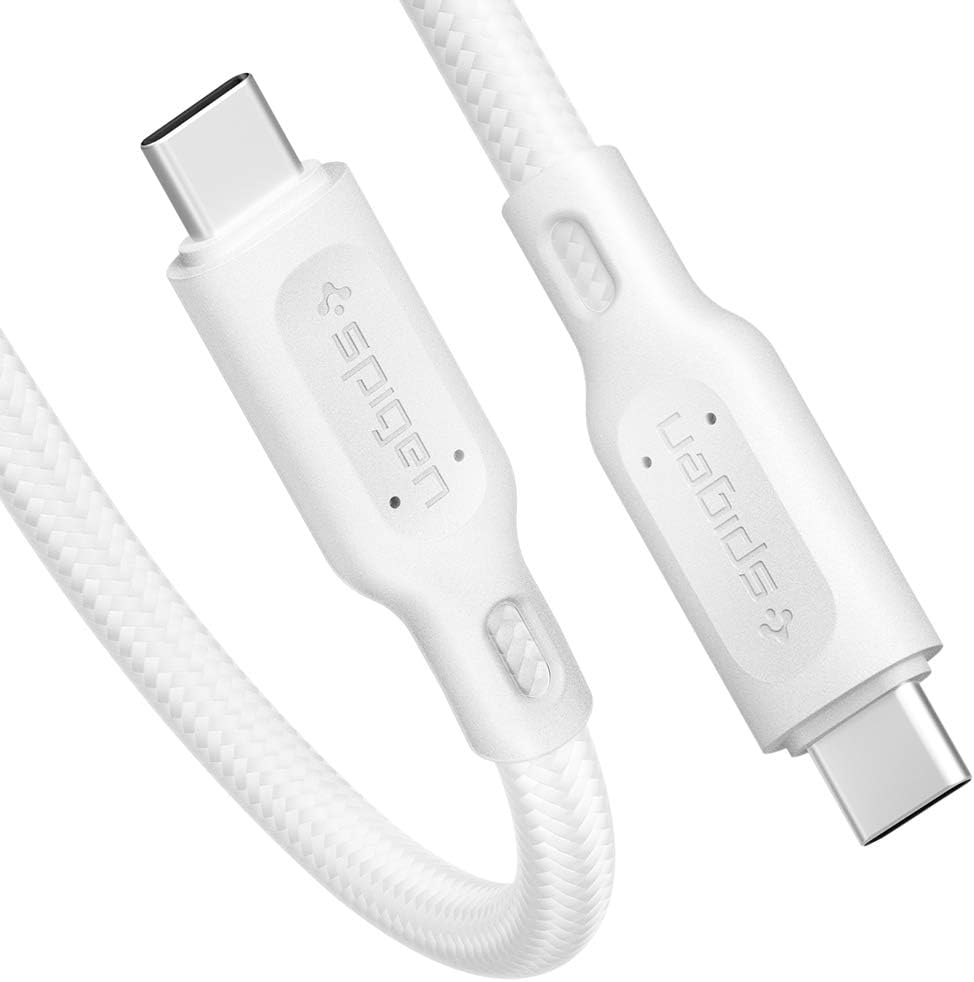 Spigen | USB C Fast Charging Cable Power Delivery 4.9 ft - White | 000CA25703