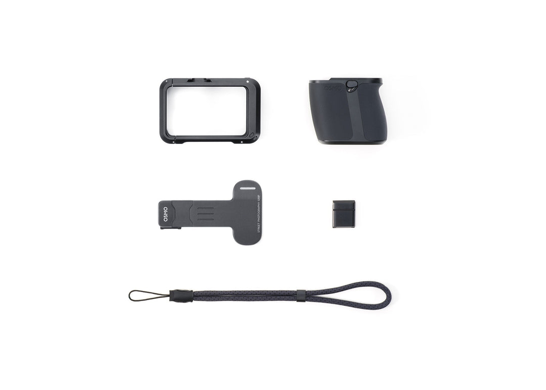 DJI | Osmo Action 6 Street Photography Grip Accessory Kit - Black | CP.AS.AA000039.01