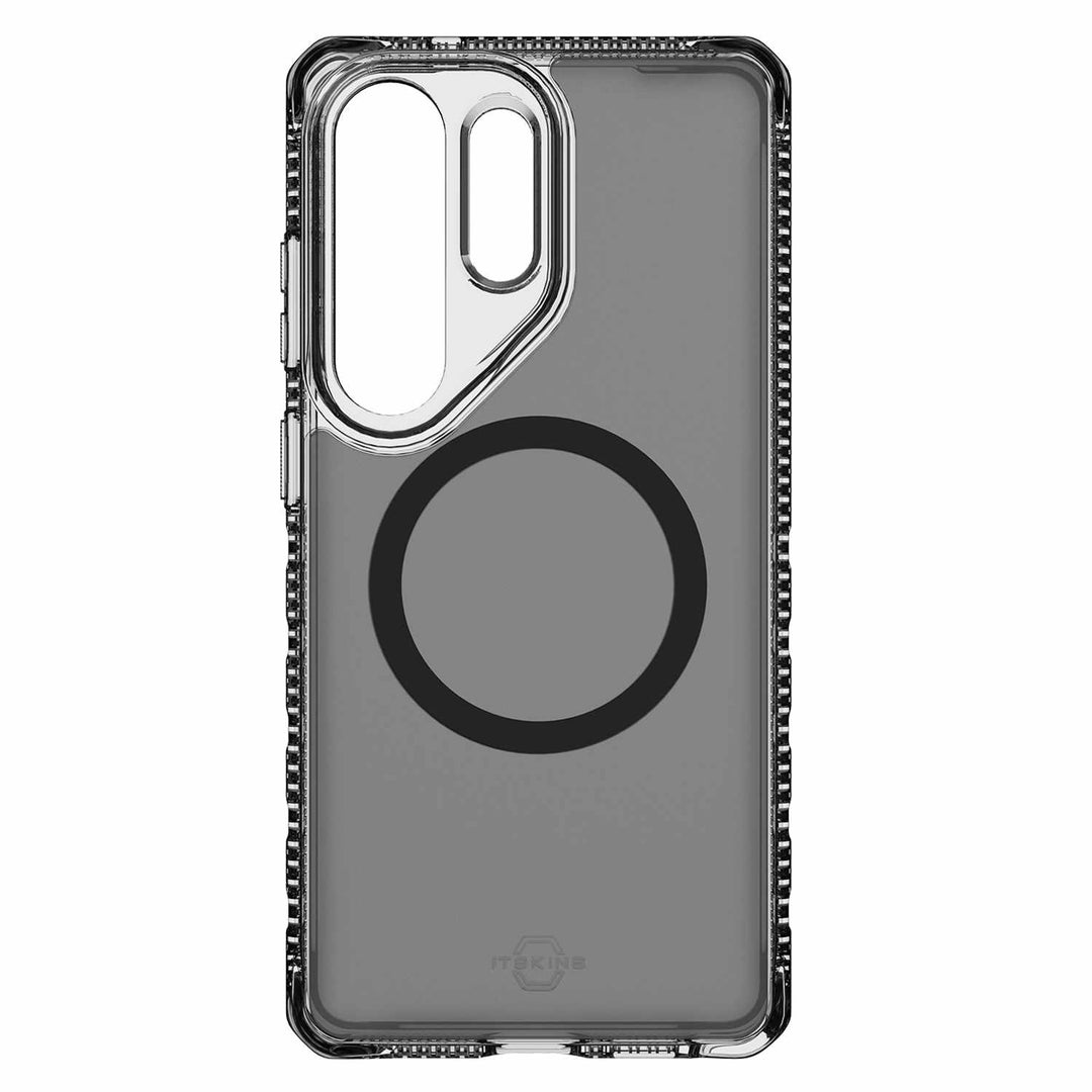 ITSKINS | Hybrid_R Vapor Case w/Magnets for Samsung Galaxy S26 Ultra - Smoke | SGYUHBVARSMOK
