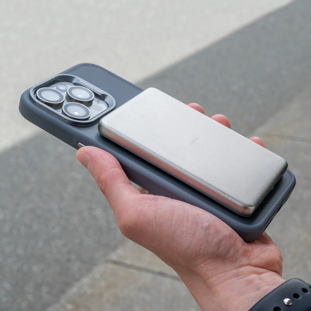 SO LOGiiX | Piston Power 5000 mAh Mag Slim (2024) - Titanium | LGX-13786
