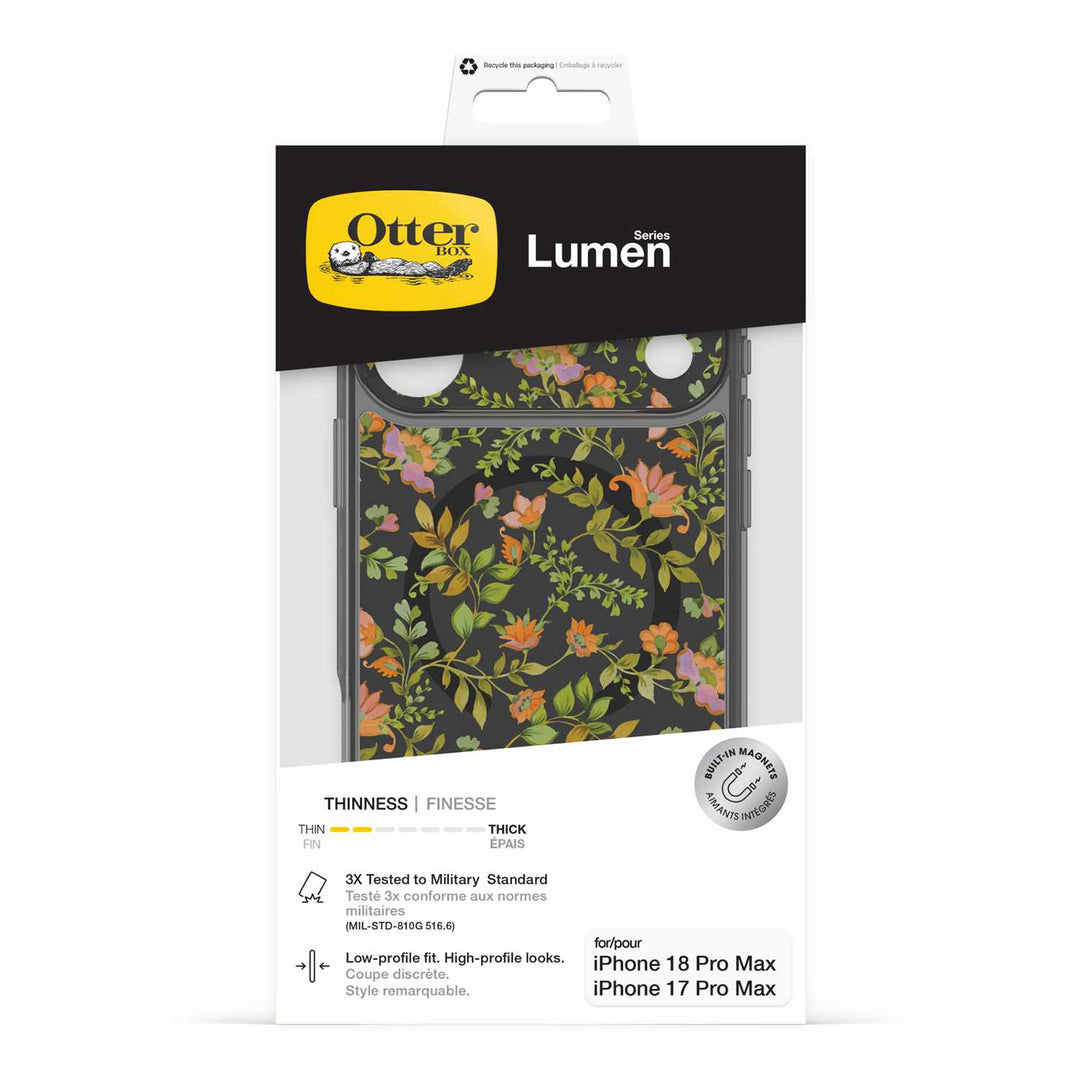 Otterbox | Lumen MagSafe Case iPhone 18 Pro Max/17 Pro Max - Garden Harmony | 77-001160